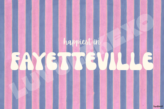 happiest in FAYETTEVILLE