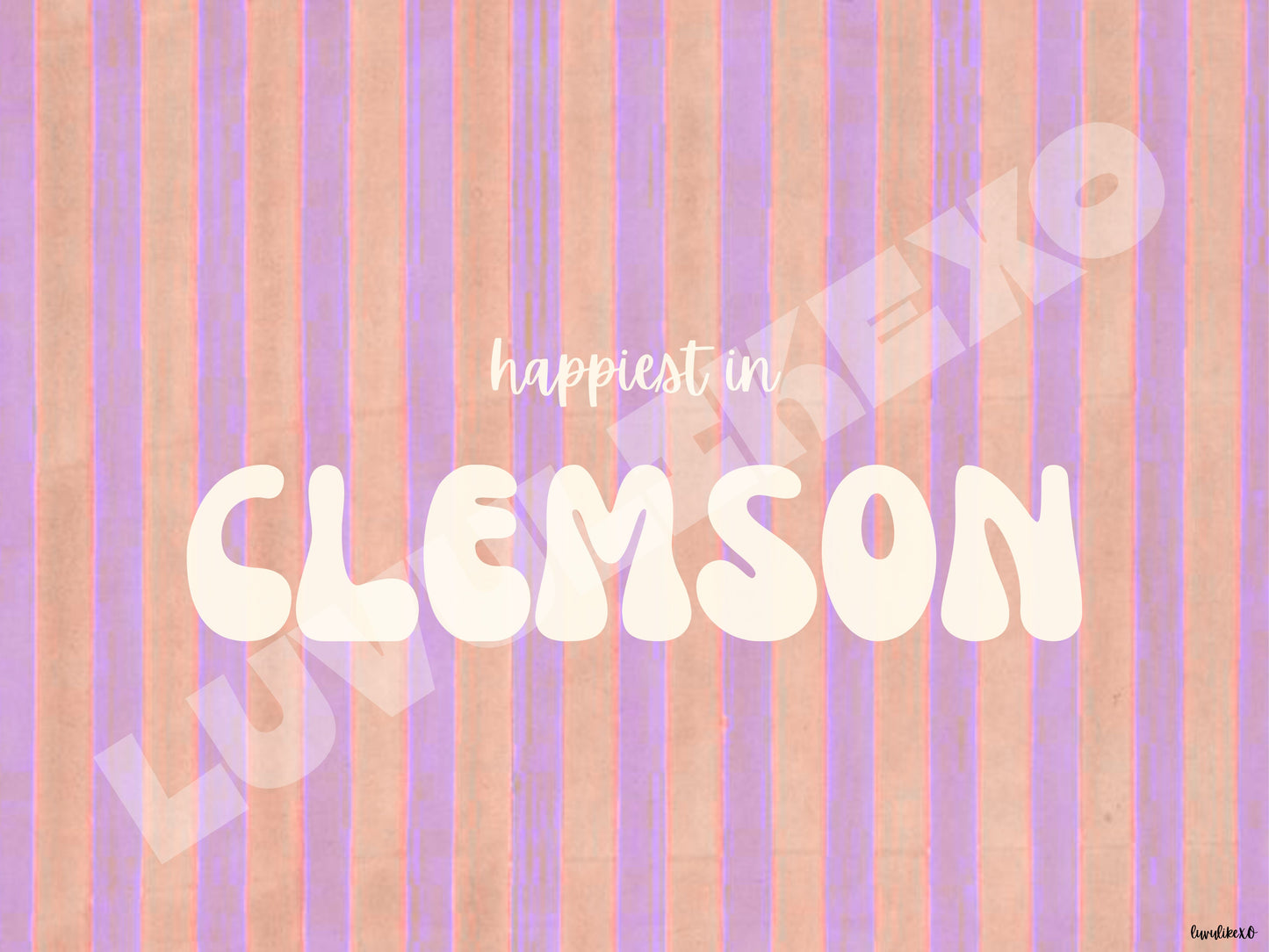 happiest in CLEMSON