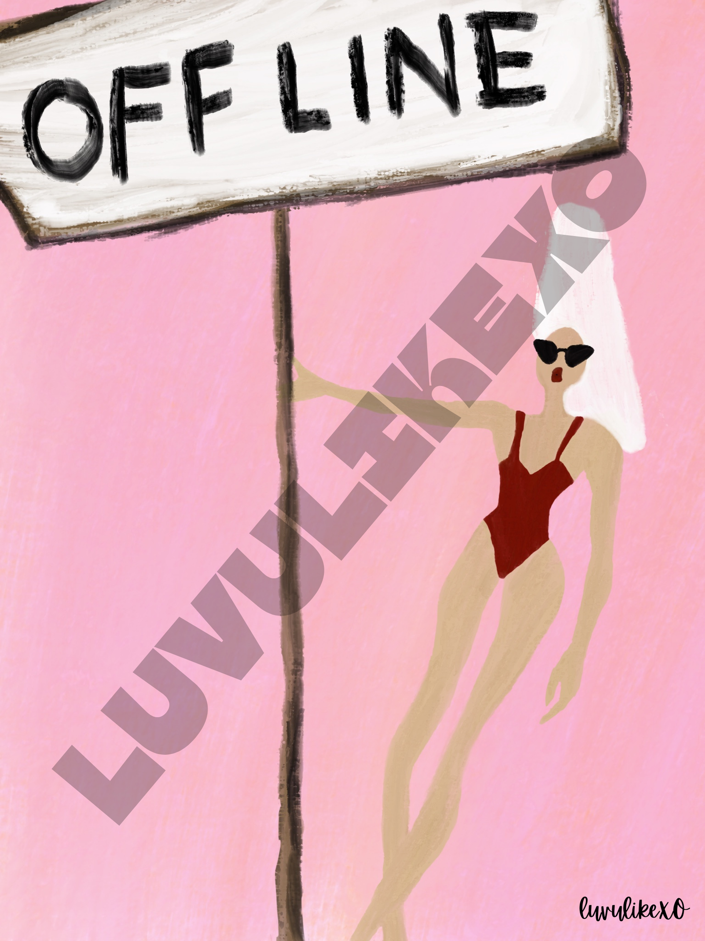 Offline - Pink