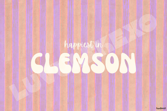 happiest in CLEMSON