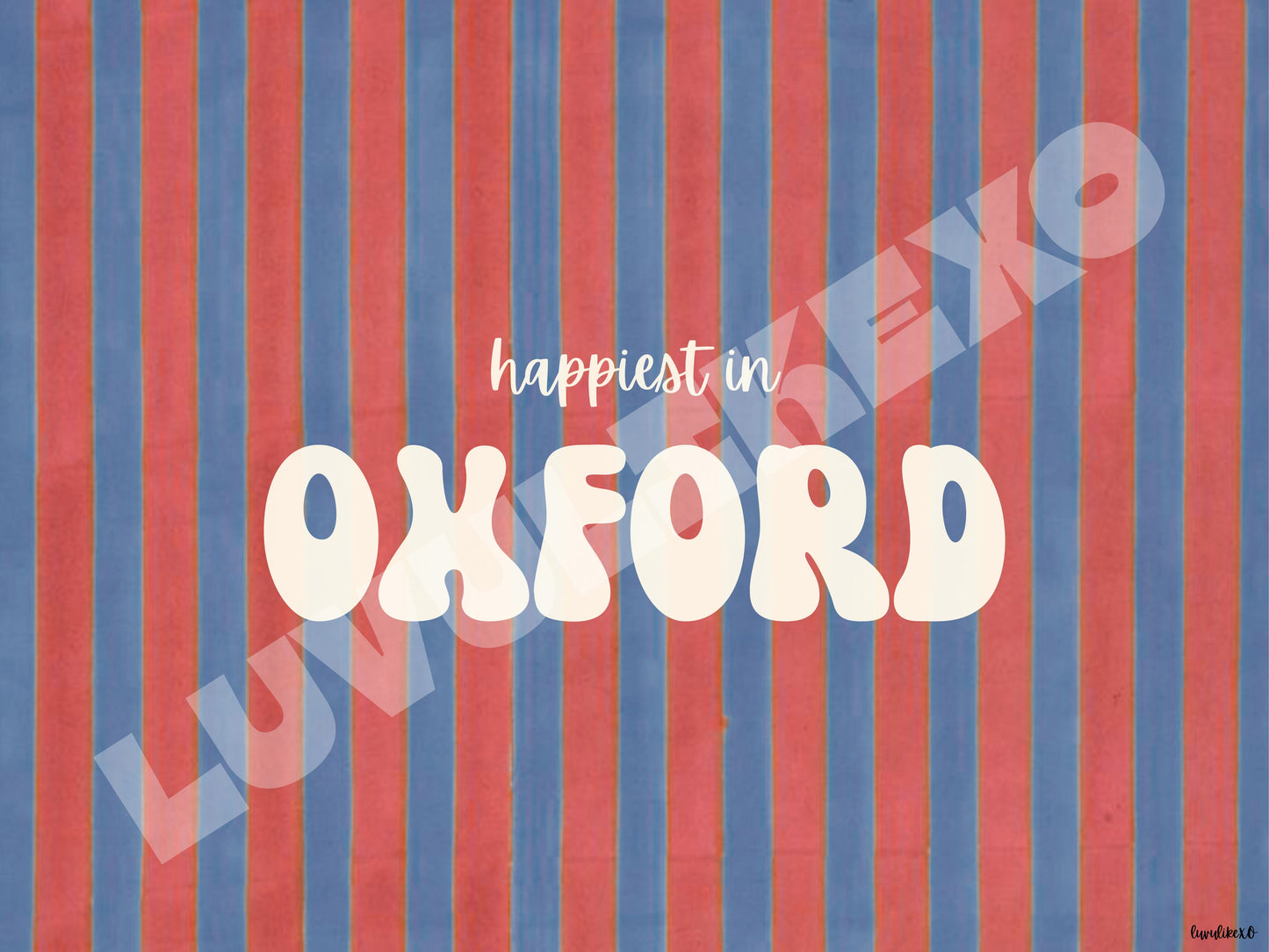 happiest in OXFORD
