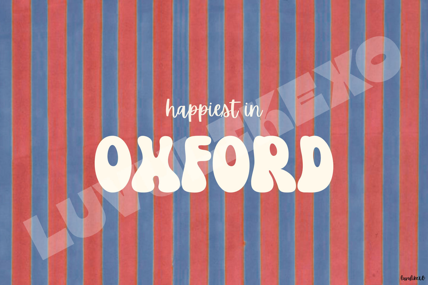 happiest in OXFORD