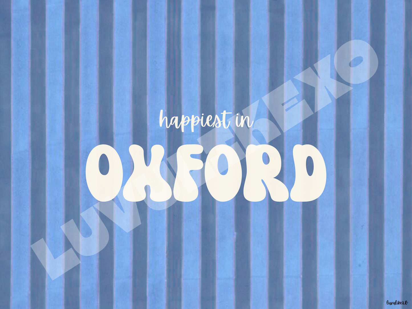 happiest in OXFORD