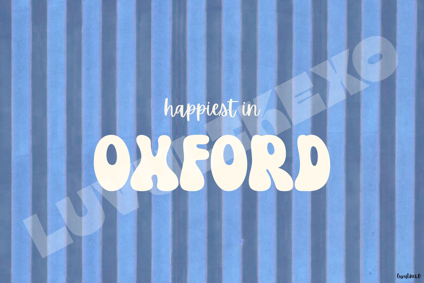 happiest in OXFORD