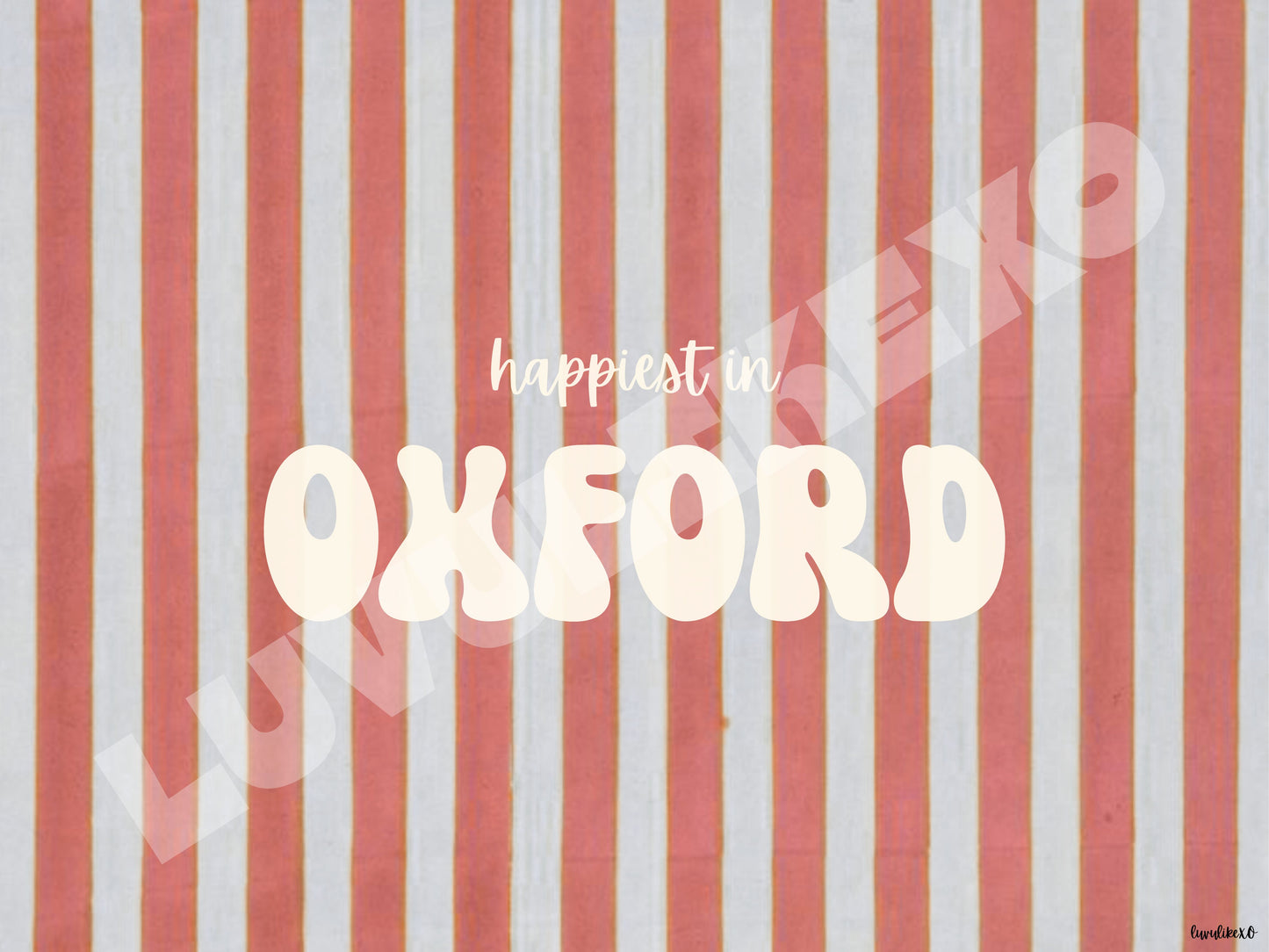 happiest in OXFORD