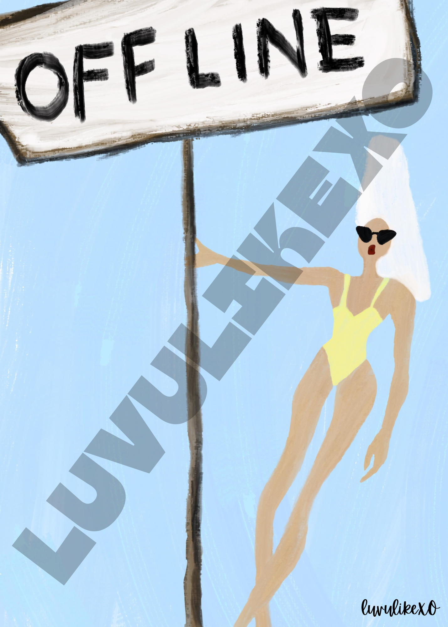 Offline - Cyan