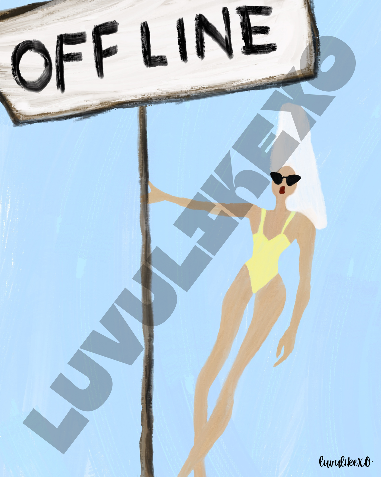 Offline - Cyan