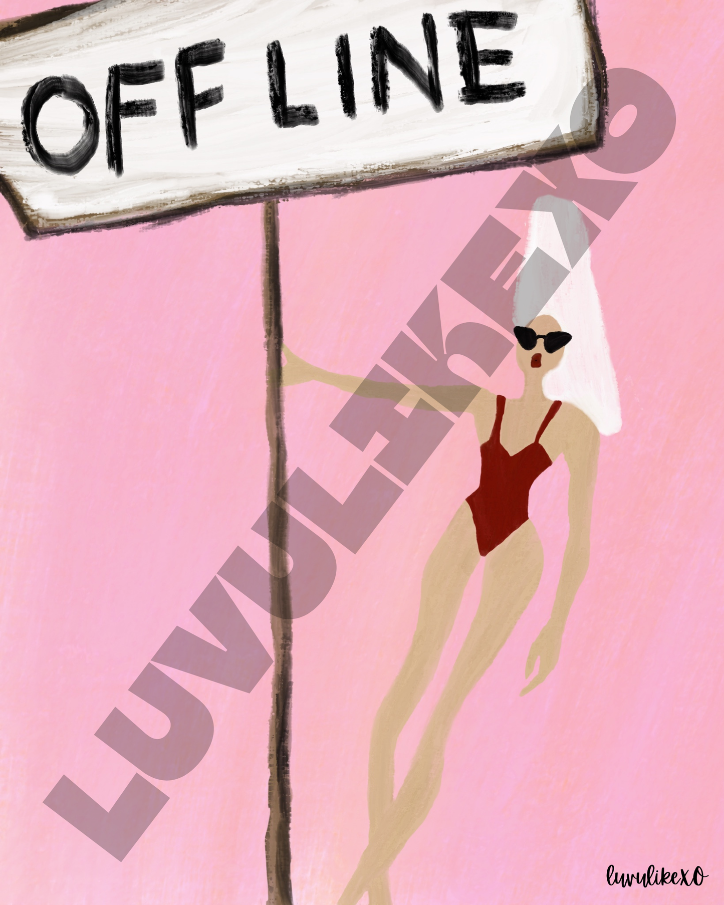 Offline - Pink