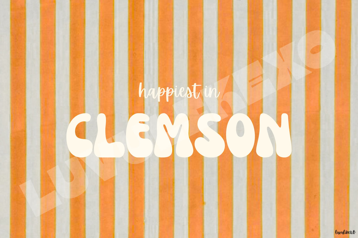 happiest in CLEMSON