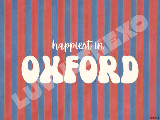 happiest in OXFORD