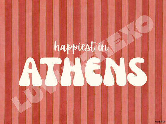 happiest in ATHENS