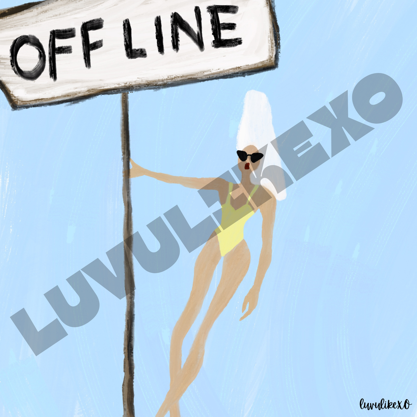 Offline - Cyan