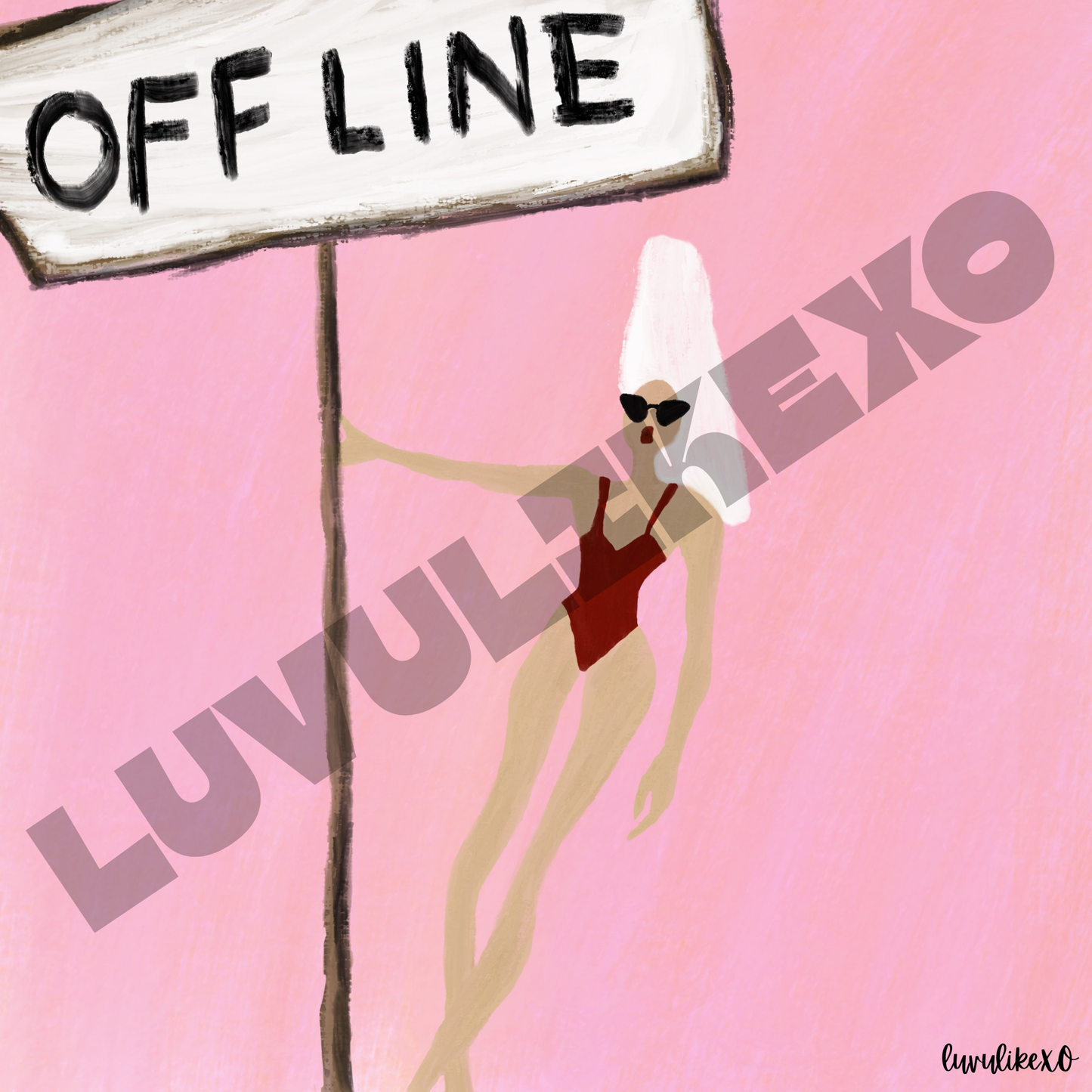 Offline - Pink