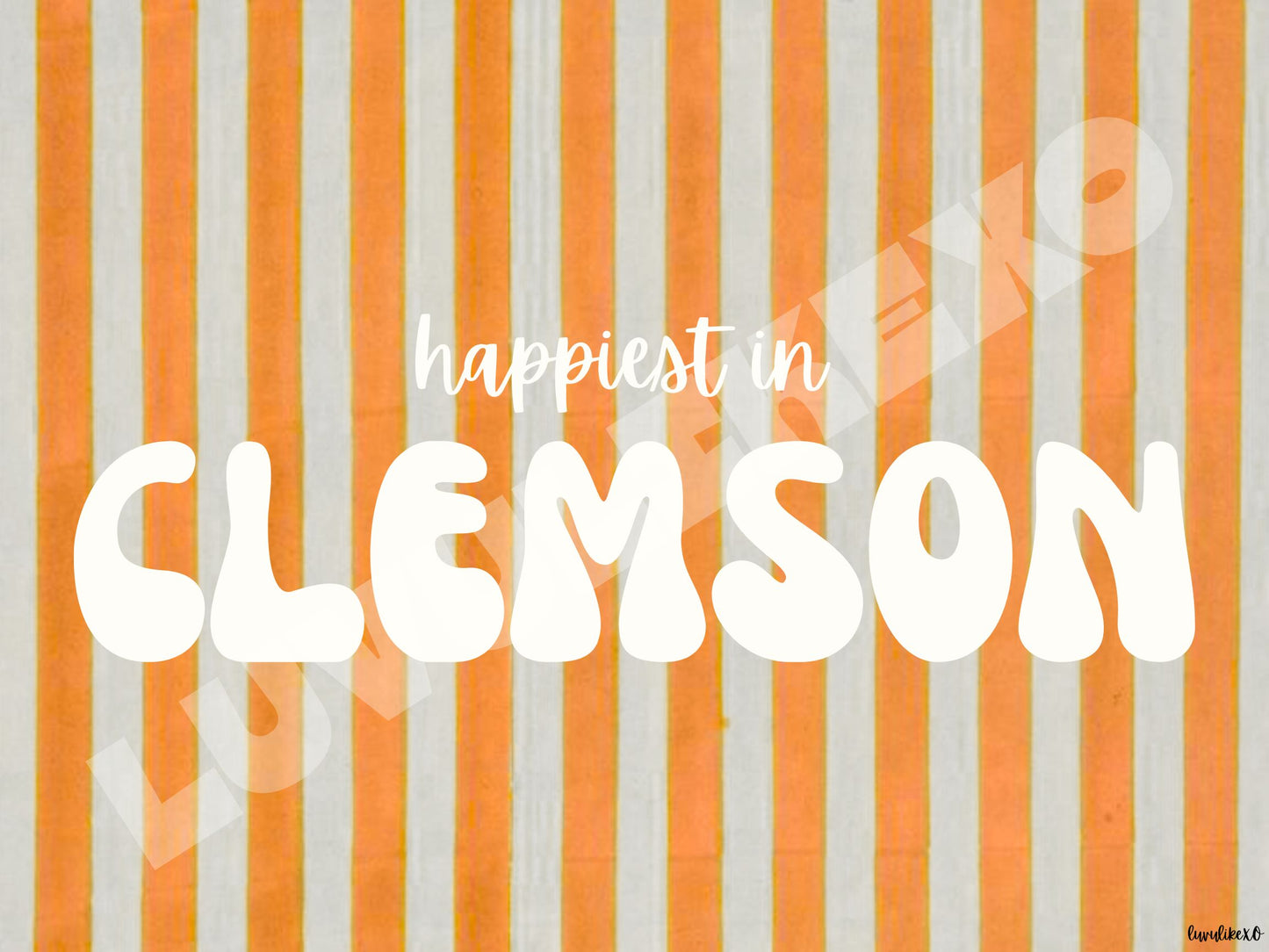 happiest in CLEMSON
